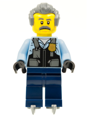 LEGO Sam Grizzled - Ice Skates minifigure