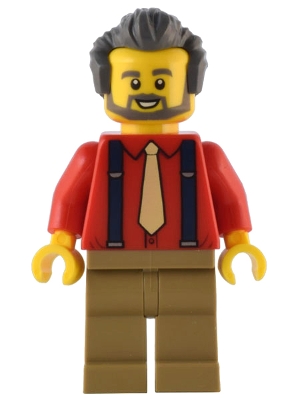 LEGO H. Jollie's Music Store Owner minifigure
