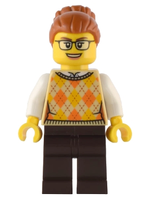 LEGO Santa's Toys and Games Store Owner minifigure