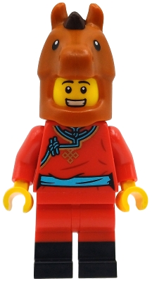 LEGO Year of the Horse Costume Guy minifigure