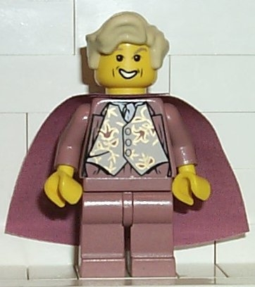 LEGO Professor Gilderoy Lockhart, Sand Red Torso and Legs minifigure