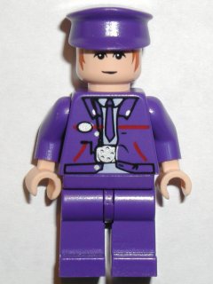 LEGO Knight Bus Driver / Conductor minifigure