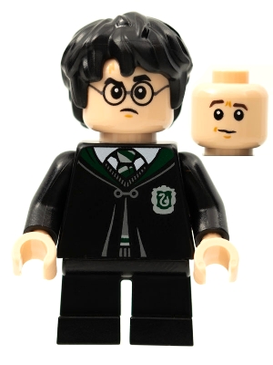 LEGO Harry Potter, Slytherin Robe, Gregory Goyle Transformation minifigure