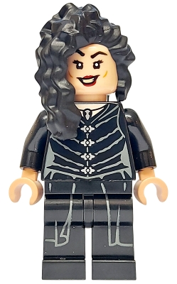 LEGO Bellatrix Lestrange - Black Robe, Printed Legs minifigure
