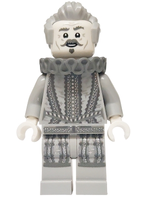 LEGO Nearly Headless Nick - Dark Bluish Gray Neck Ruff minifigure