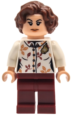 LEGO Petunia Dursley - White Blouse with Necklace minifigure
