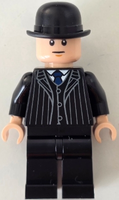 LEGO Minister of Magic (Cornelius Fudge) - Suit with Dark Blue Tie minifigure