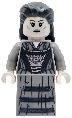 LEGO The Grey Lady - Parted Bangs Swept Back minifigure