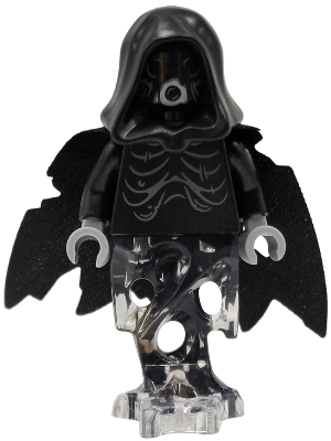 LEGO Dementor - Black with Black Cape, Head with Eye Holes minifigure