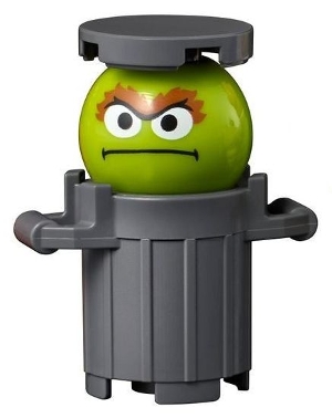 LEGO Oscar the Grouch minifigure