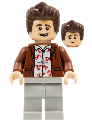 LEGO Cosmo Kramer minifigure