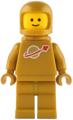 LEGO Classic Space - Pearl Gold with Air Tanks and Updated Helmet minifigure