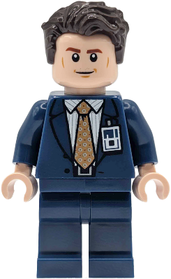 LEGO Fox Mulder minifigure idea284