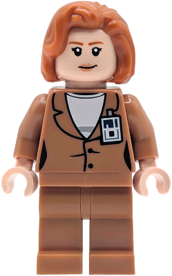 LEGO Dana Scully - Medium Nougat Outfit minifigure idea285