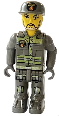LEGO Res-Q - Cap minifigure