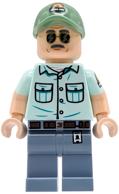 LEGO Dr. Gerry Harding minifigure jw144