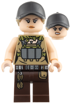 LEGO Zora Bennett - Black Cap minifigure jw145