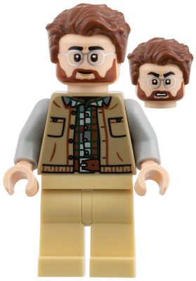 LEGO Dr. Henry Loomis minifigure jw147