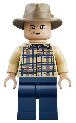 LEGO Dr. Alan Grant - Tan Shirt minifigure jw148