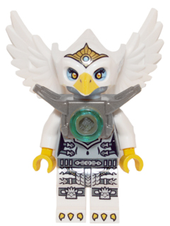 LEGO Eris - Silver Outfit, Flat Silver Light Armor minifigure