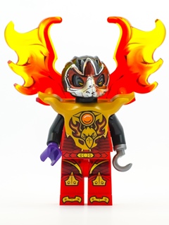 LEGO Razar - Armor Breastplate, Flame Wings minifigure