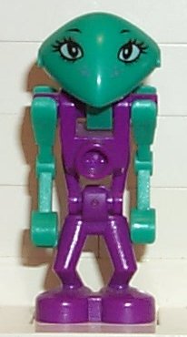 LEGO Life on Mars (LoM) Martian - Cassiopeia minifigure