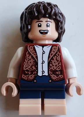 LEGO Frodo Baggins - Dark Red Vest minifigure