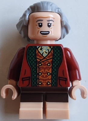 LEGO Bilbo Baggins - Light Bluish Gray Hair minifigure