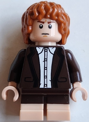 LEGO Samwise Gamgee (Sam) - Dark Brown Jacket minifigure