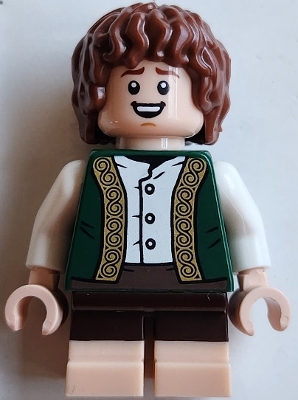 LEGO Peregrin Took (Pippin) - Dark Green Vest minifigure