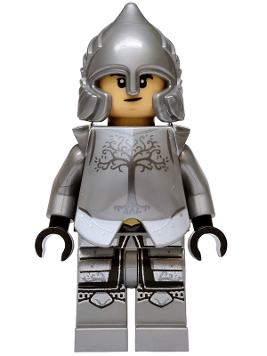 LEGO Soldier of Gondor - Medium Tan Head, Cheek Lines minifigure lor161