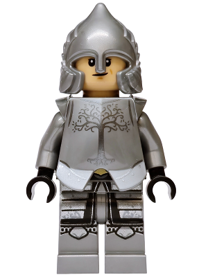 LEGO Soldier of Gondor - Medium Tan Head, Dimples minifigure lor162