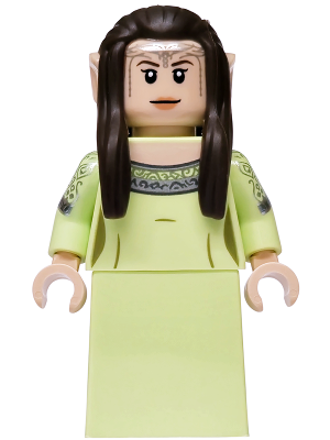 LEGO Arwen - Yellowish Green Dress minifigure lor164