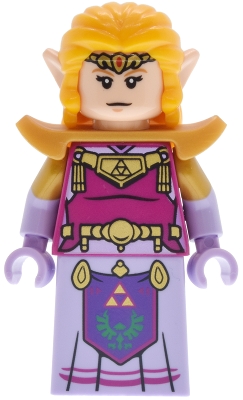 LEGO Princess Zelda - Lavender Dress minifigure loz005