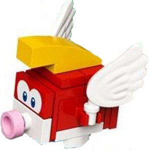 LEGO Cheep Cheep - White Lower Face minifigure