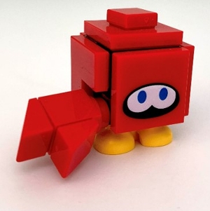 LEGO Huckit Crab, Super Mario, Series 2 (Character Only) minifigure
