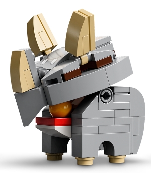 LEGO Reznor with Fireball minifigure