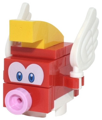 LEGO Cheep Cheep - Red Lower Face minifigure