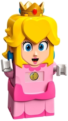 LEGO Peach minifigure
