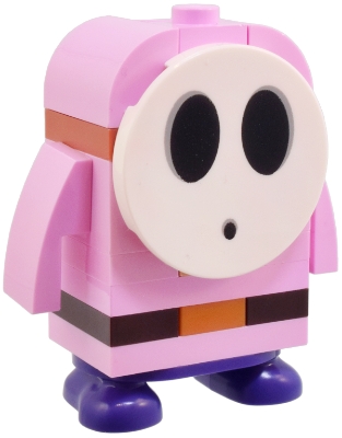 LEGO Pink Shy Guy minifigure