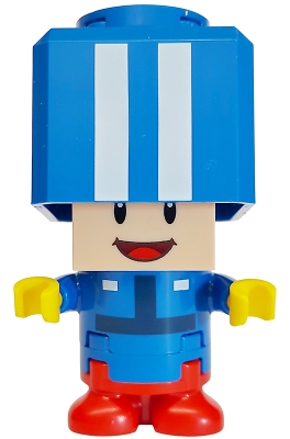 LEGO Blue Toad - Pit Crew Uniform minifigure