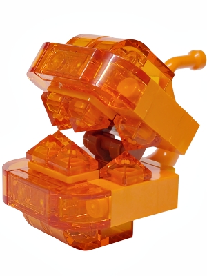 LEGO Fiery Note Piranha minifigure