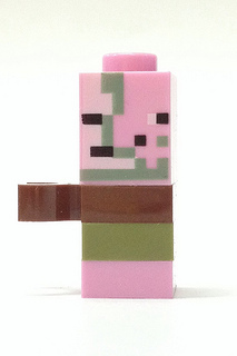 LEGO Micromob Zombie Pigman minifigure