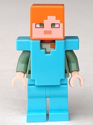 LEGO Alex - Medium Azure Armor minifigure