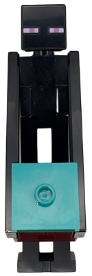 LEGO Enderman - Dark Red Block with Dark Turquoise Top minifigure