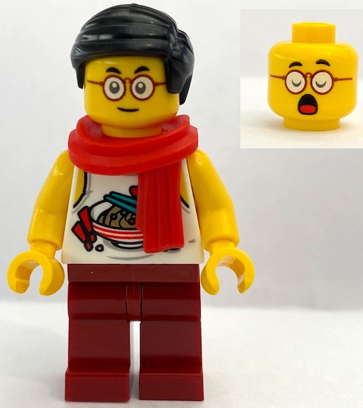 LEGO Mr. Tang - Dark Red Legs minifigure