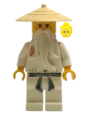 LEGO Wu Sensei - The Golden Weapons minifigure njo0002