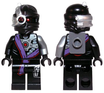 LEGO Nindroid Warrior with Neck Bracket minifigure njo0096