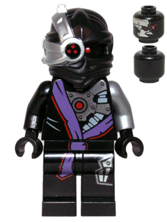 LEGO Nindroid Warrior with Head Pattern Only on Front minifigure njo0109