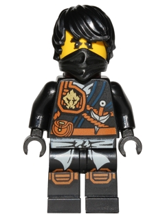LEGO Cole - Knee Pads with Scabbard minifigure njo0202